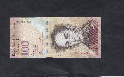 Beschrijving voorzijde: BOLIVAR